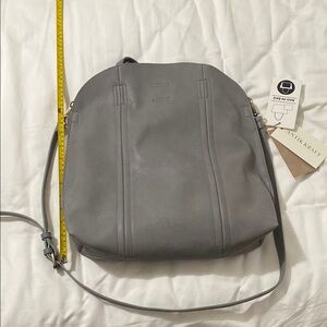 Antik Kraft Charcoal Crossbody Bag-in-Bag Tote